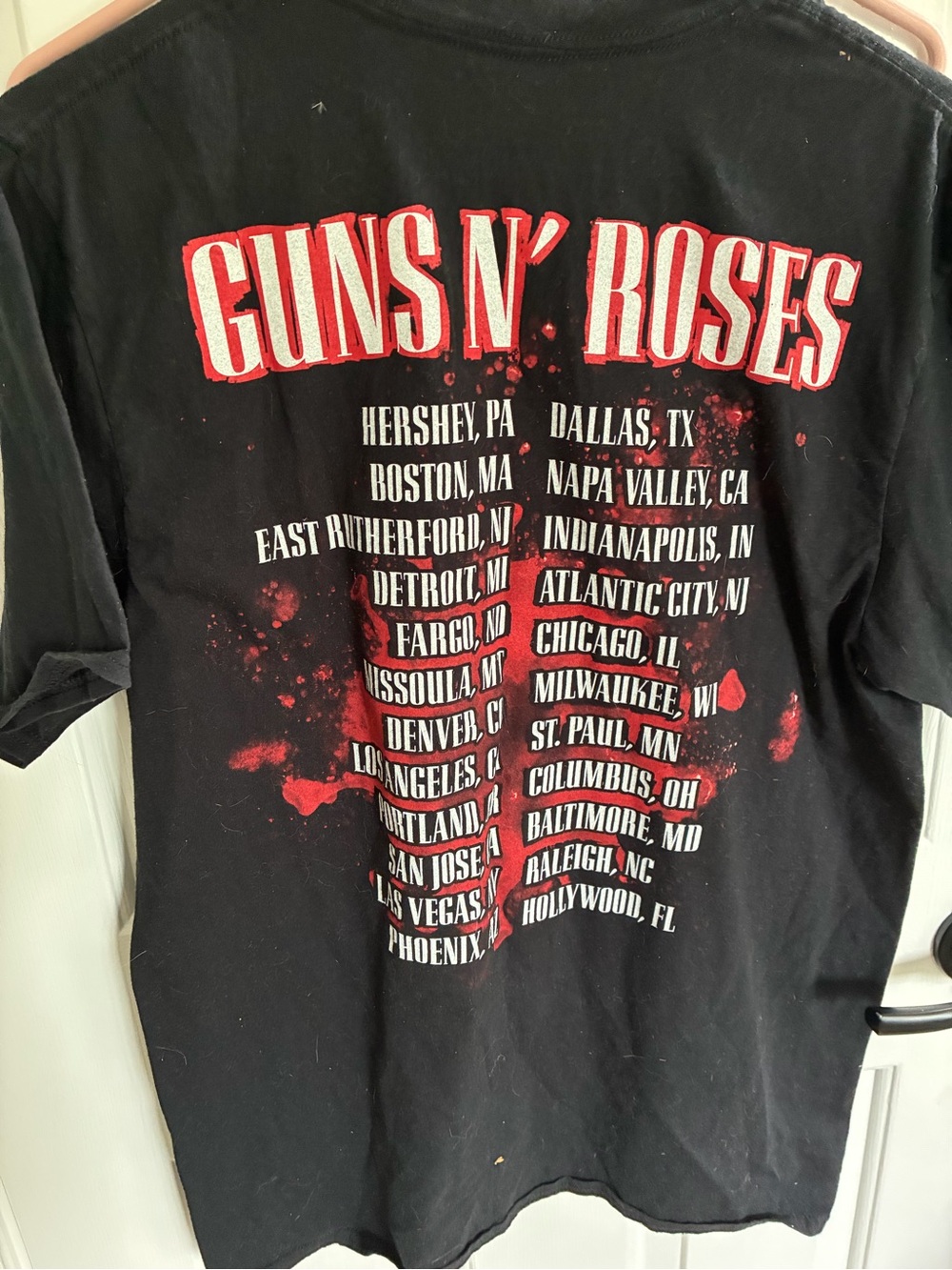 Guns N Roses Concert Tee Large - Picture 2 of 3